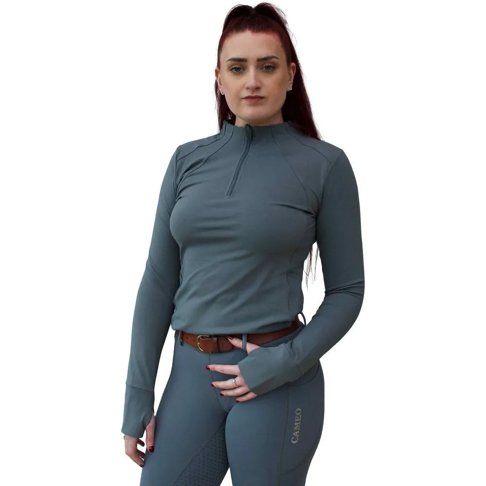Cameo Equine Horse Riding Baselayer - Moisture Wicking & Antibacterial & Warmth