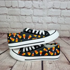 Candy Corn Halloween women sneakers