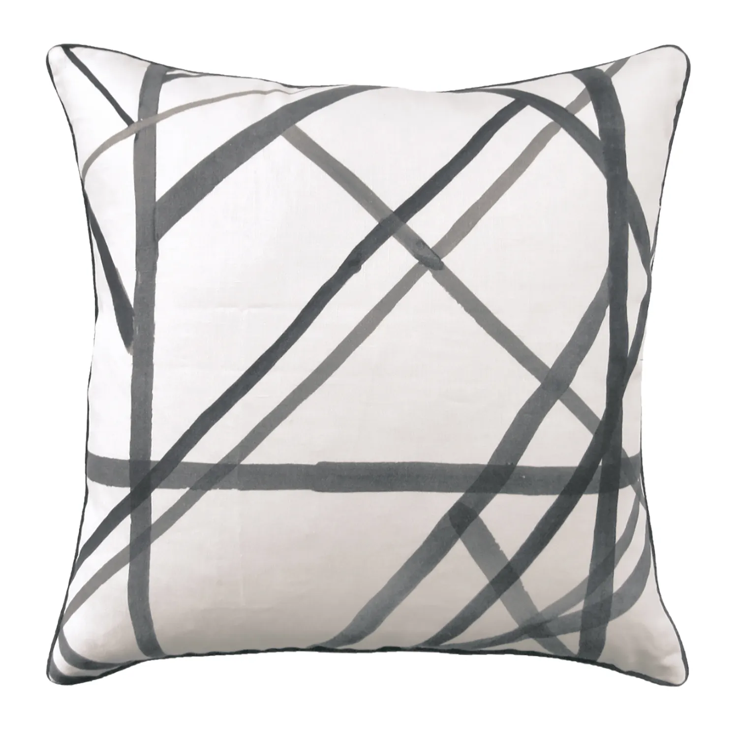 Channels Ebony Pillow