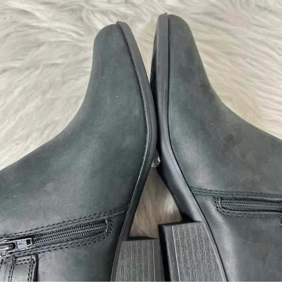 Clarks Women's Adreena Field Booties Black Size 9.5M