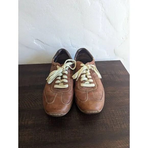 Cole Haan Men's Brown Air Lace-up Sneaker Shoes - Size 9M