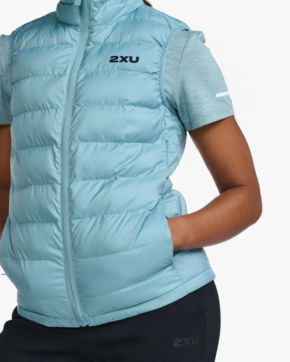 Commute Packable Insulation Vest Funktionsweste Damen - chambray/chambray