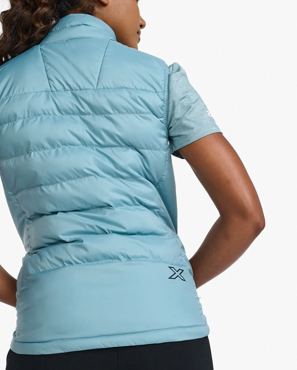 Commute Packable Insulation Vest Funktionsweste Damen - chambray/chambray