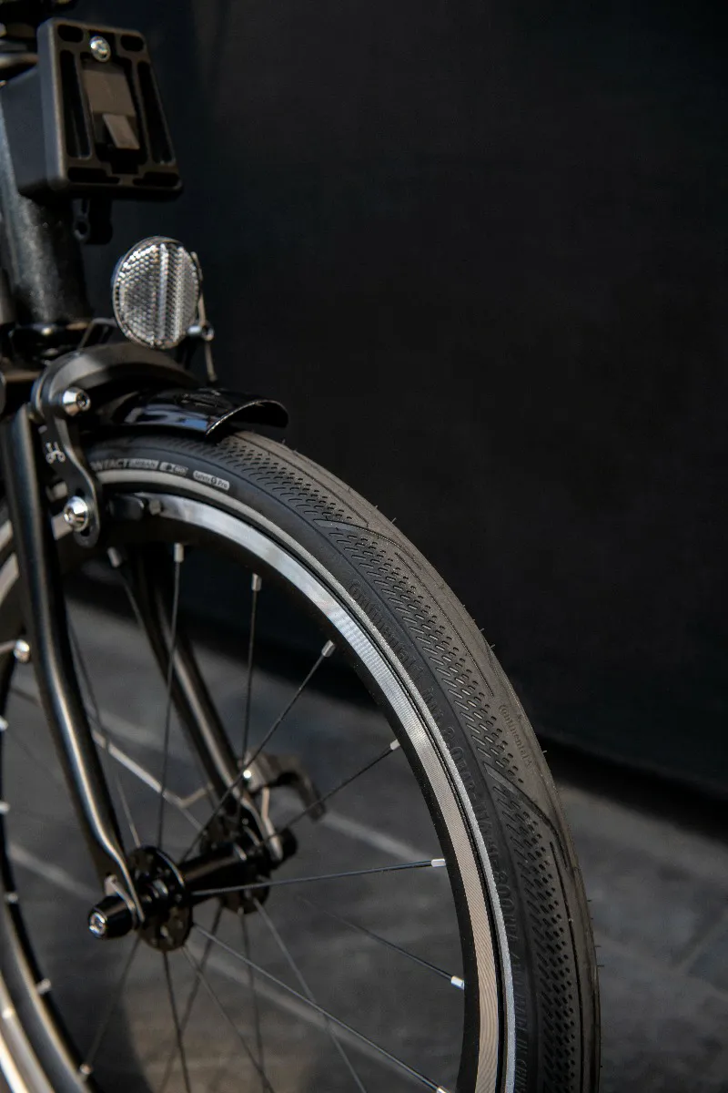 Continental Contact 16" x 1.35" Brompton Folding Bike Tyre - Reflective Bead