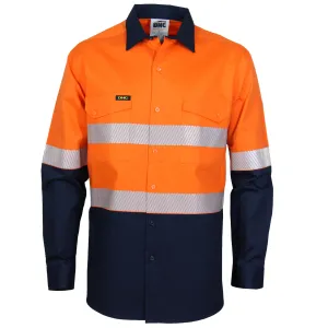 DNC 3648 HiVis 2 Tone Segment Taped Coolight Shirt
