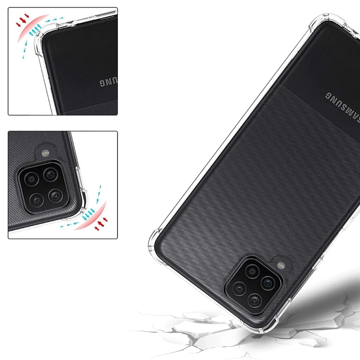 Etui Ochronne Air Cushion - Samsung Galaxy A12 / M12
