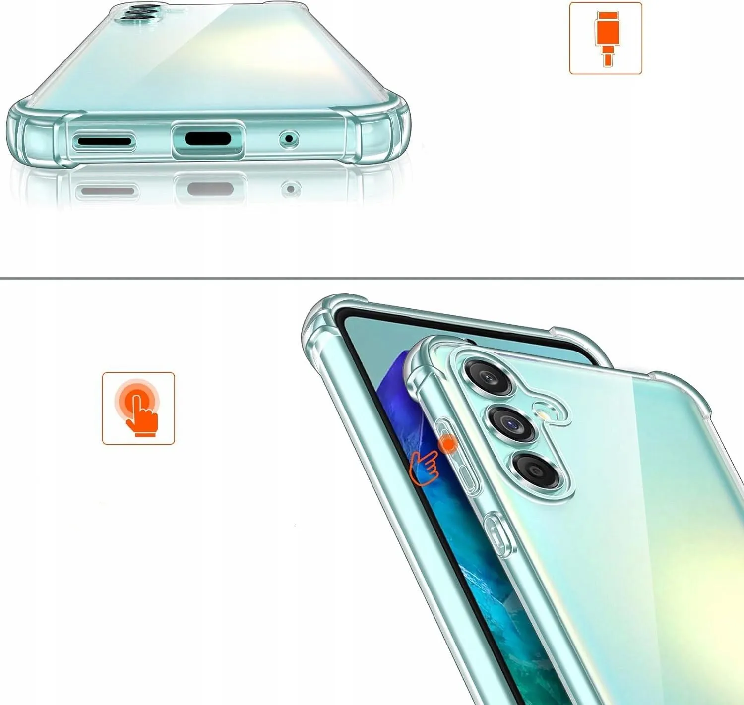Etui Phoneo® Air Cushion - Samsung Galaxy M35