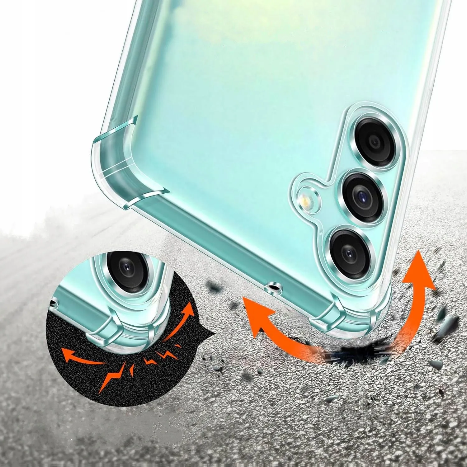 Etui Phoneo® Air Cushion - Samsung Galaxy M35