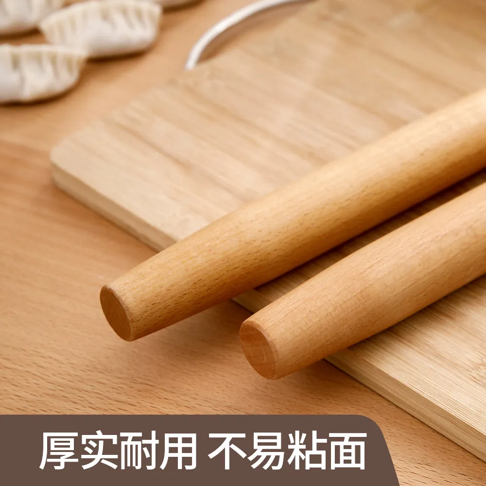 FaSoLa Tapered Rolling Pin - Large, Natural Wood