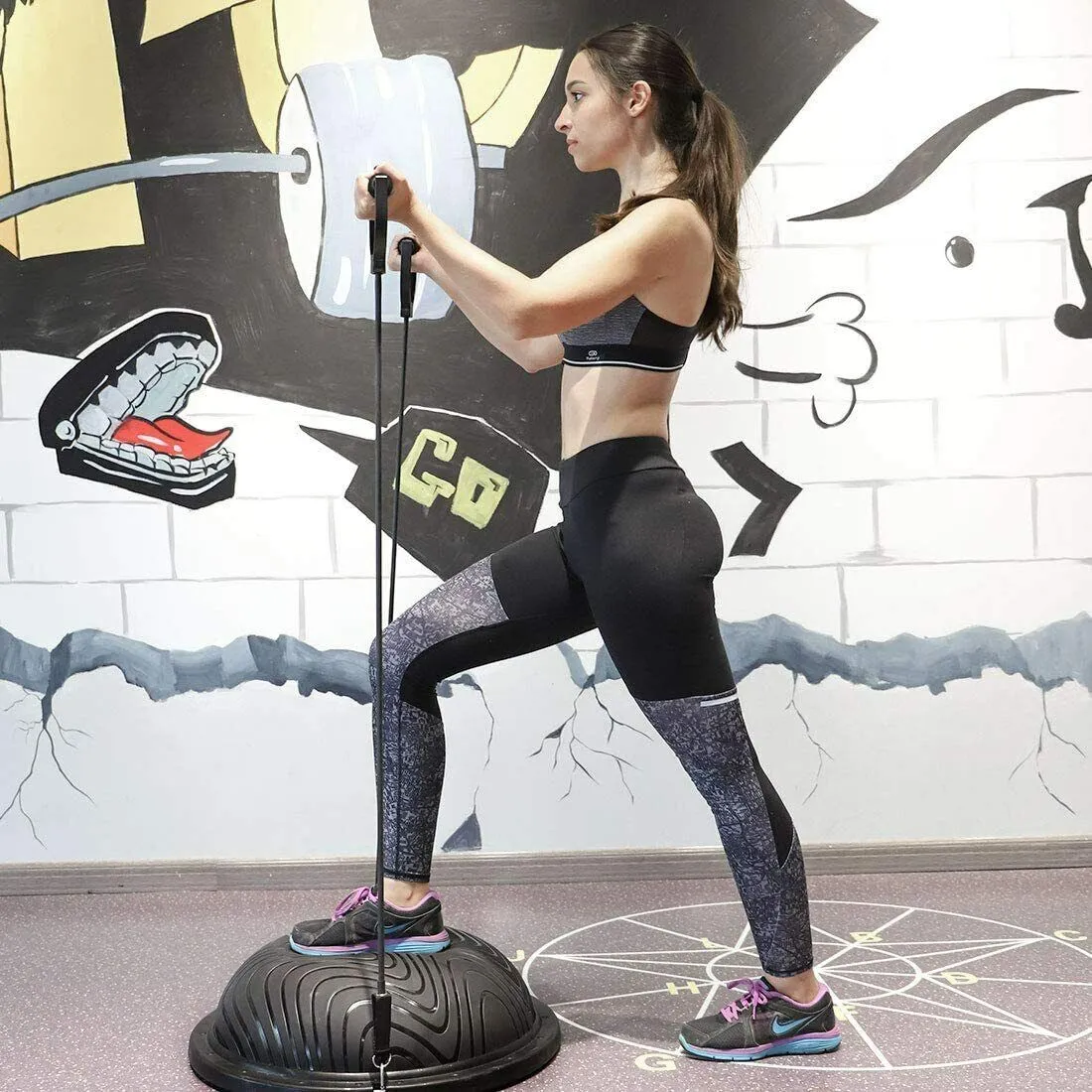 Fitness Hero Bosu Balance Ball Trainer