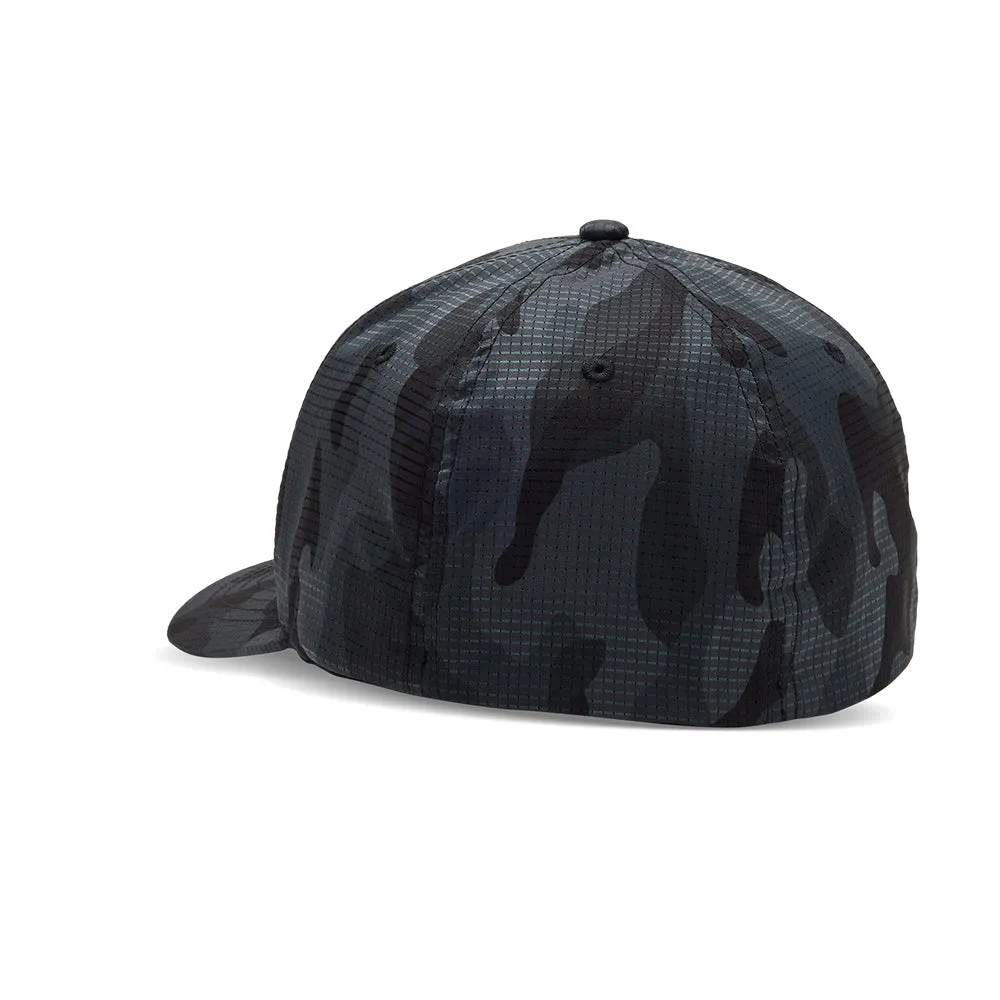FOX HEAD CAMO TECH FLEXFIT HAT [BLACK CAMO]