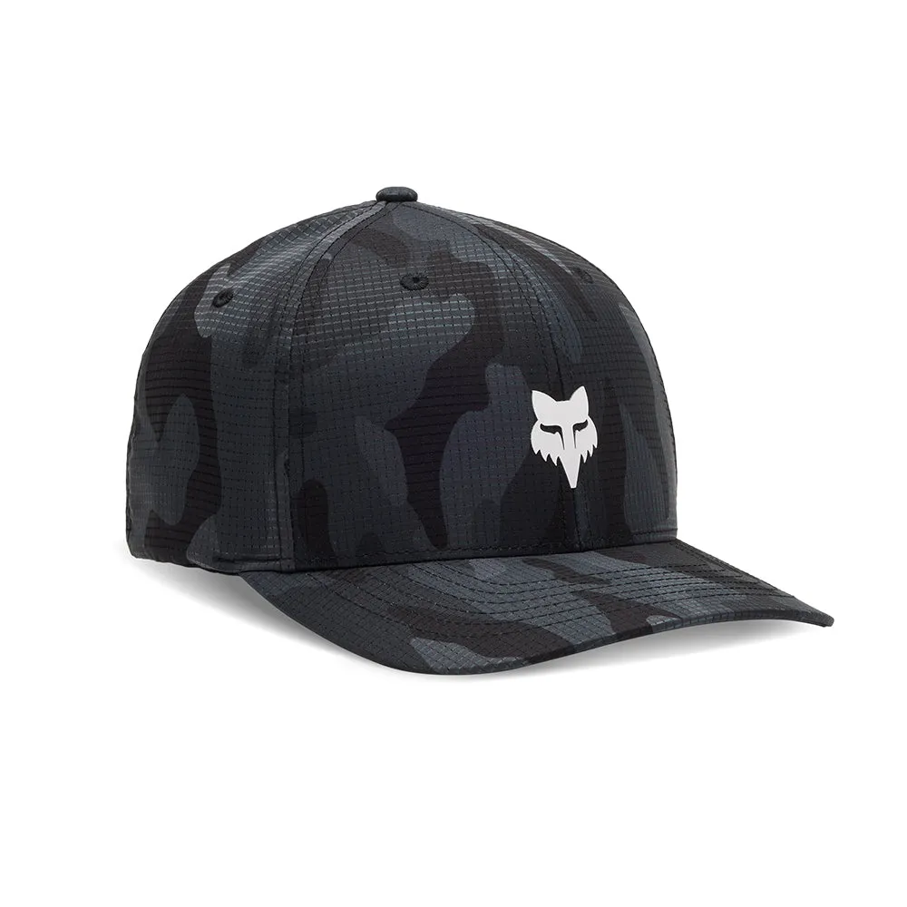 FOX HEAD CAMO TECH FLEXFIT HAT [BLACK CAMO]
