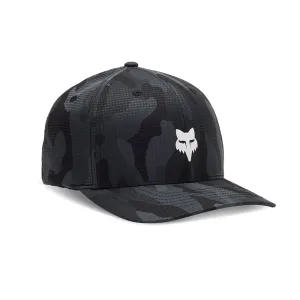 FOX HEAD CAMO TECH FLEXFIT HAT [BLACK CAMO]