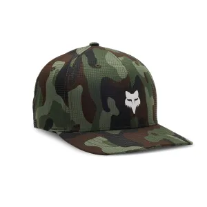 Fox Head Camo Tech Flexfit Hat - Green Camo