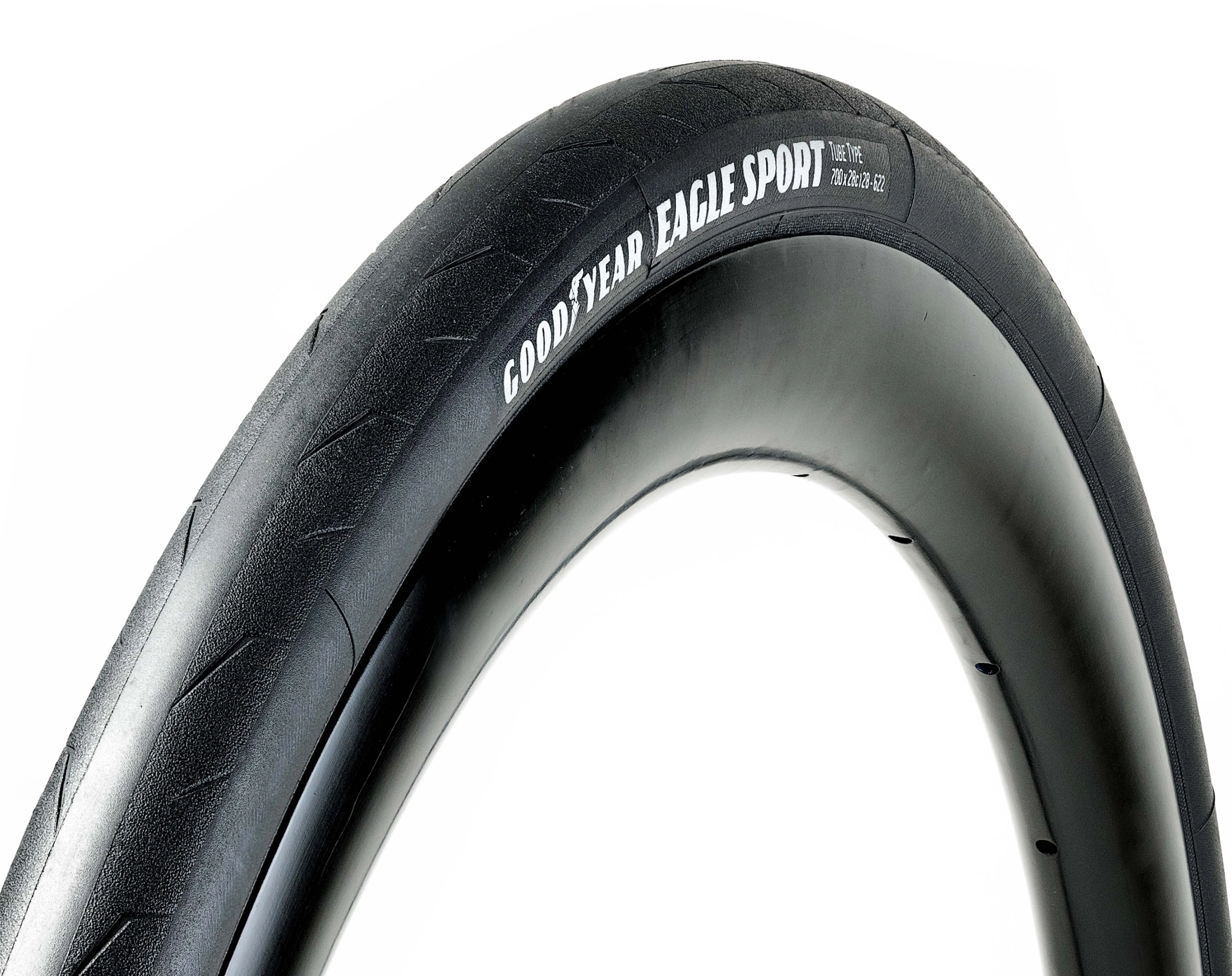 Goodyear Eagle Sport 700 x 28c Clincher Folding Bike Tyre - Black