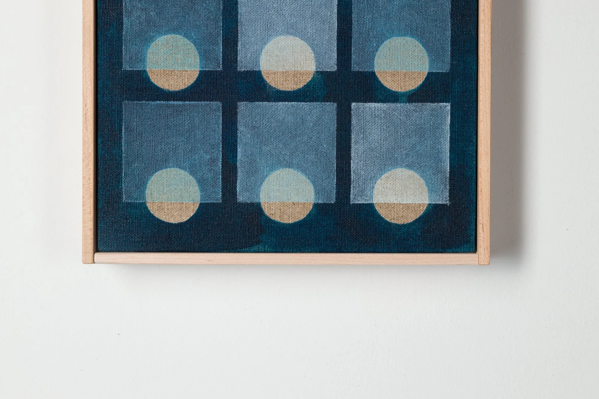 Grid Study in Prussian Blue 2