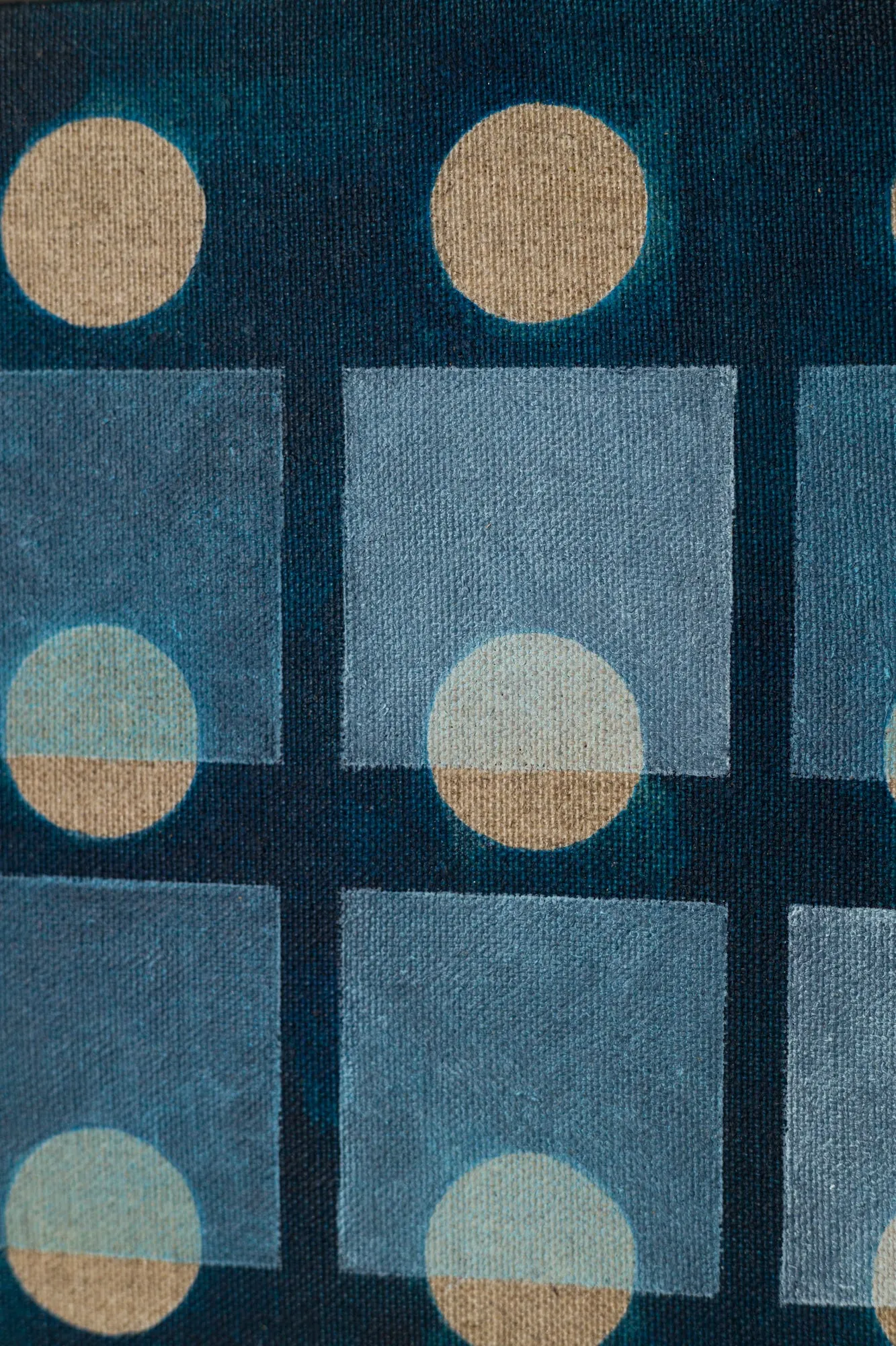 Grid Study in Prussian Blue 2