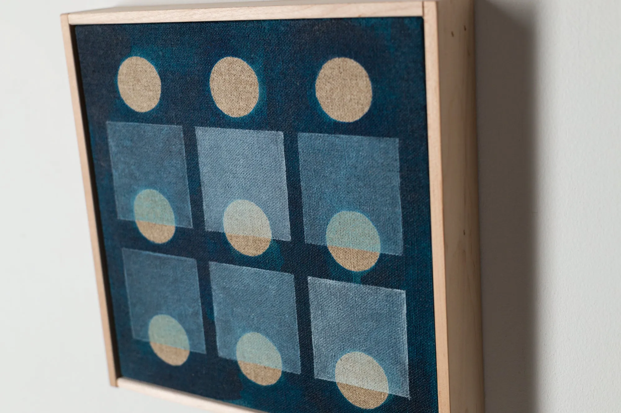 Grid Study in Prussian Blue 2