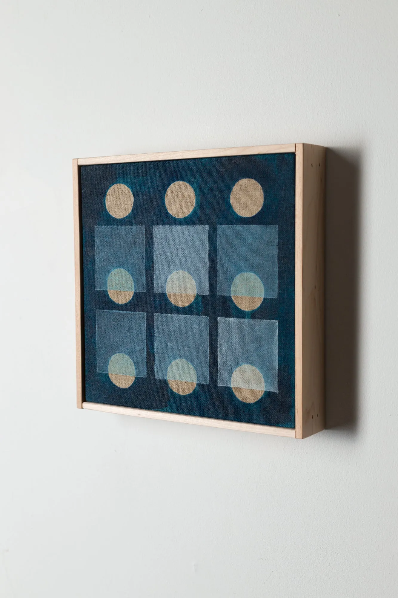 Grid Study in Prussian Blue 2