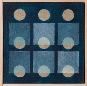 Grid Study in Prussian Blue 2