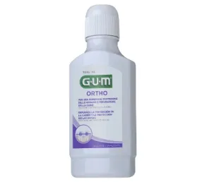 GUM® ORTHO Fluoride Antiplaque Mouthrinse Alcohol Free 300 ml