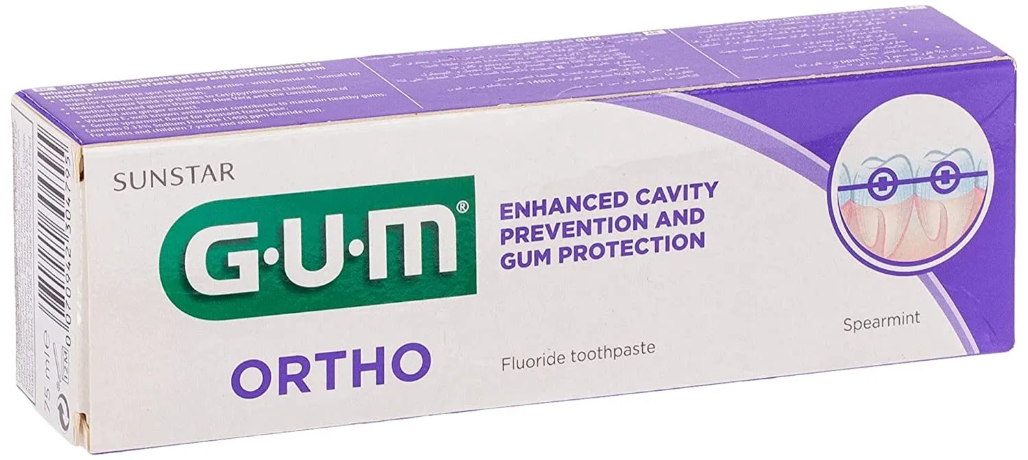 G.U.M.® ORTHO Toothpaste Gel 75 ml