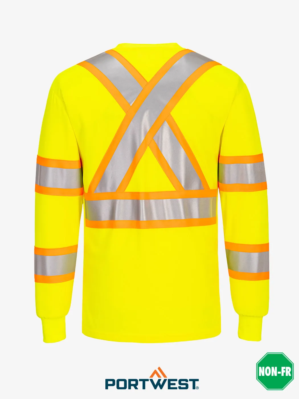 Hi Visibility Long Sleeve Shirt by Portwest - Style CA111