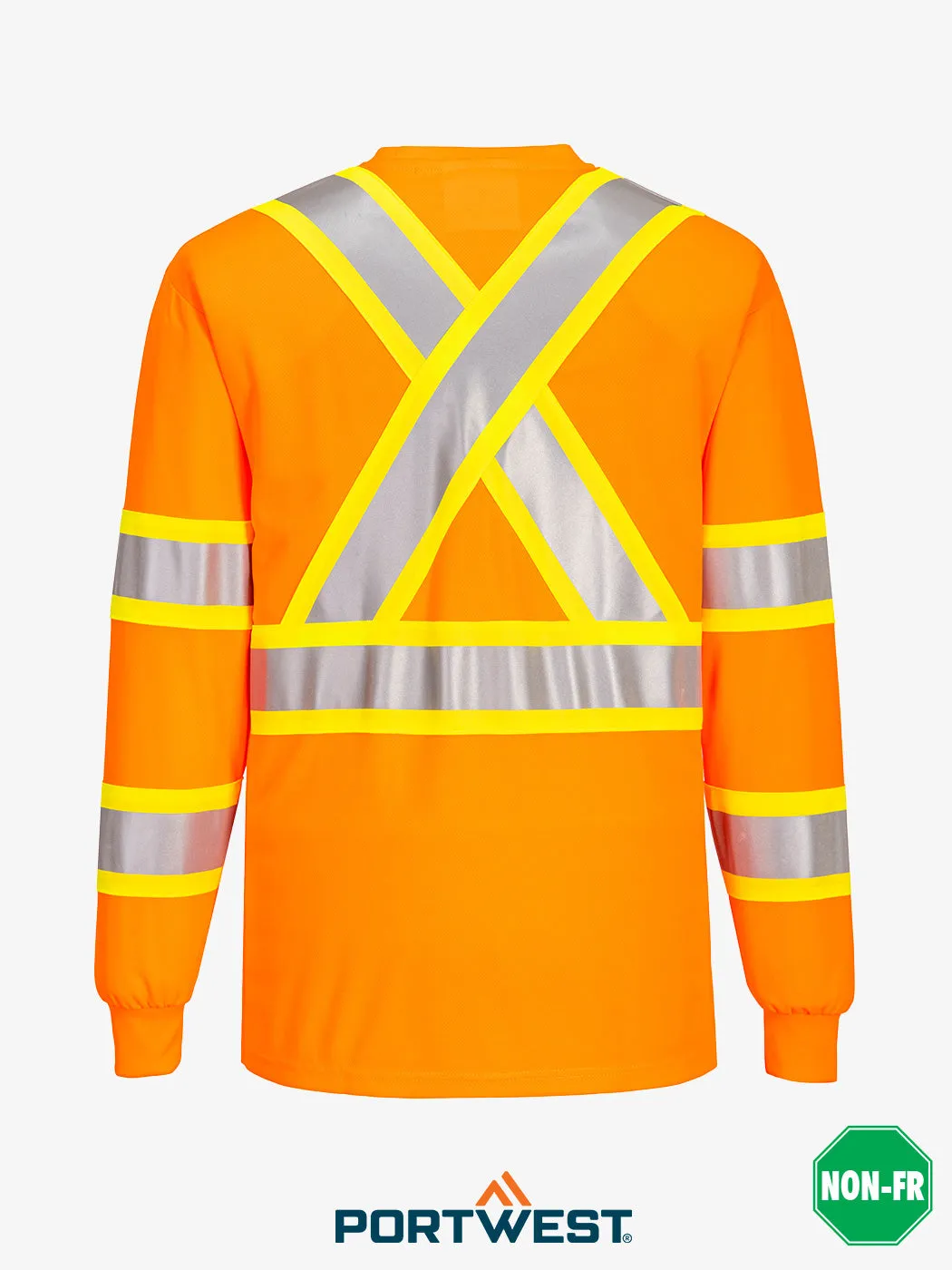 Hi Visibility Long Sleeve Shirt by Portwest - Style CA111