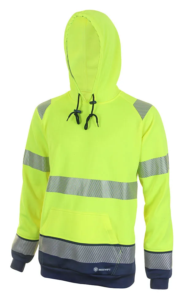 HIVIS TWO TONE HOODY