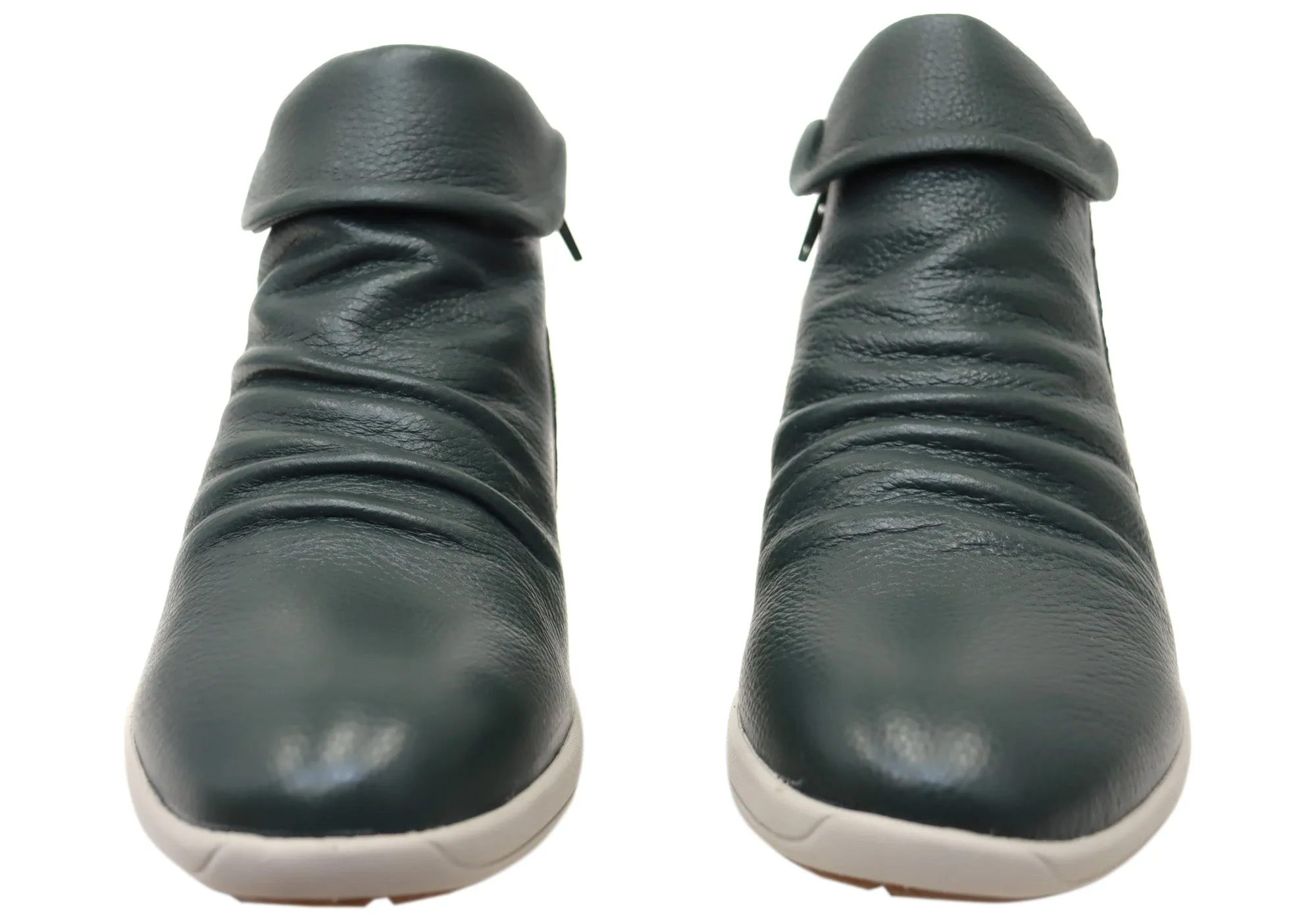 Homyped Glee Womens Comfortable Supportive Leather Ankle Boots
