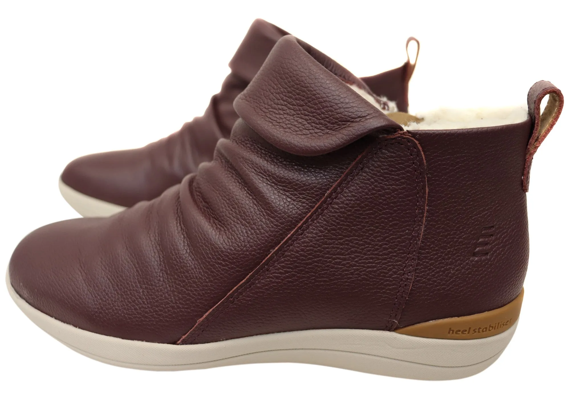 Homyped Glee Womens Comfortable Supportive Leather Ankle Boots