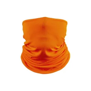 HQ Outfitters Neck Gaiter Moisture Wicking, Blaze Orange