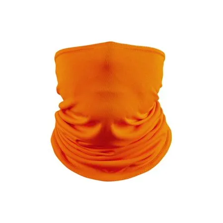 HQ Outfitters Neck Gaiter Moisture Wicking, Blaze Orange