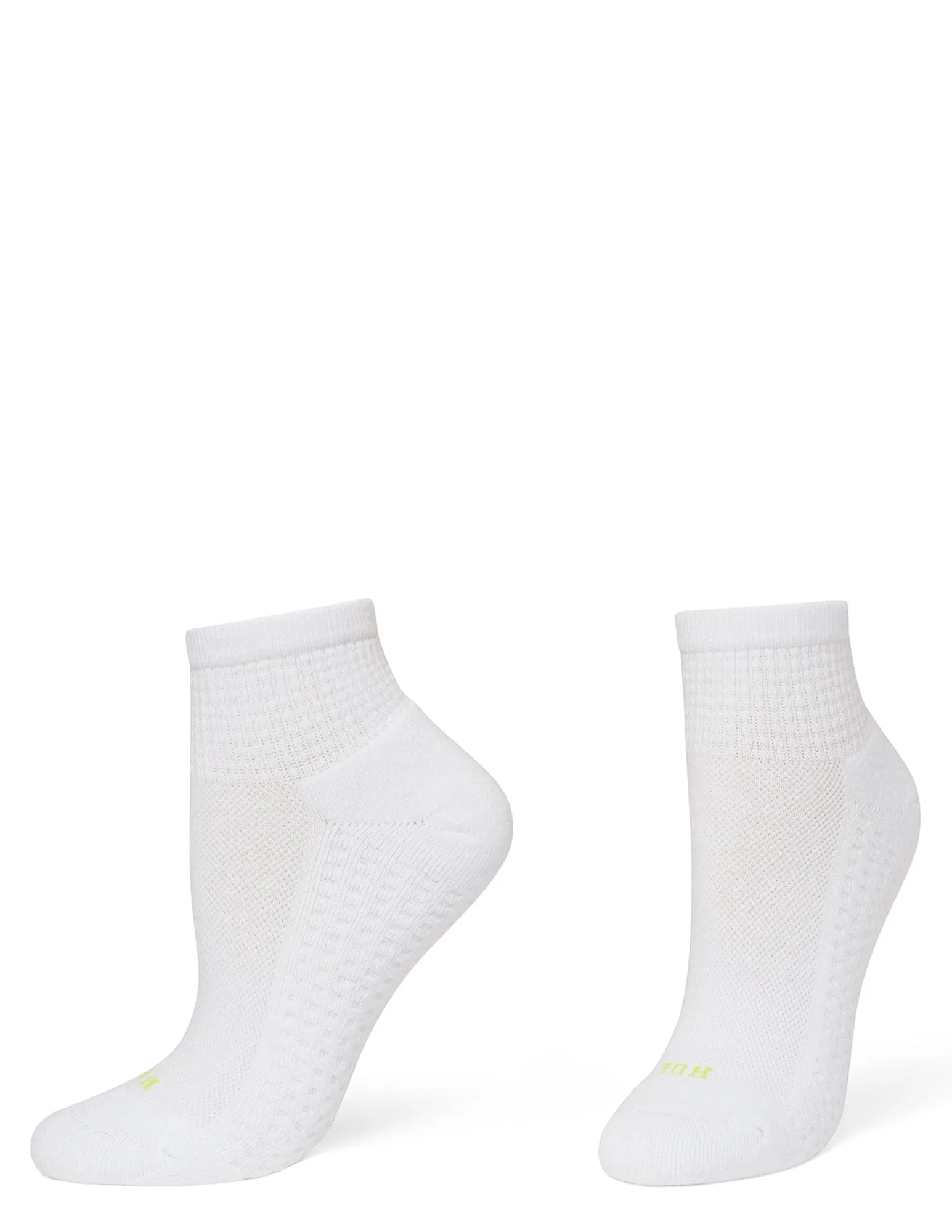 HUE Air Cushion Quarter Top Socks 3 Pair Pack