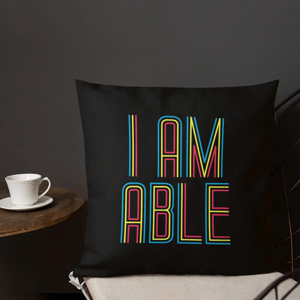I am Able (Pillow)