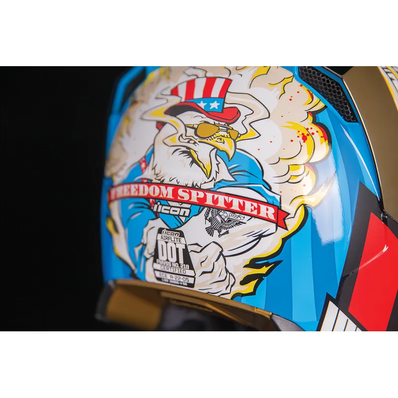 Icon Airflite Freedom Spitter Helmet