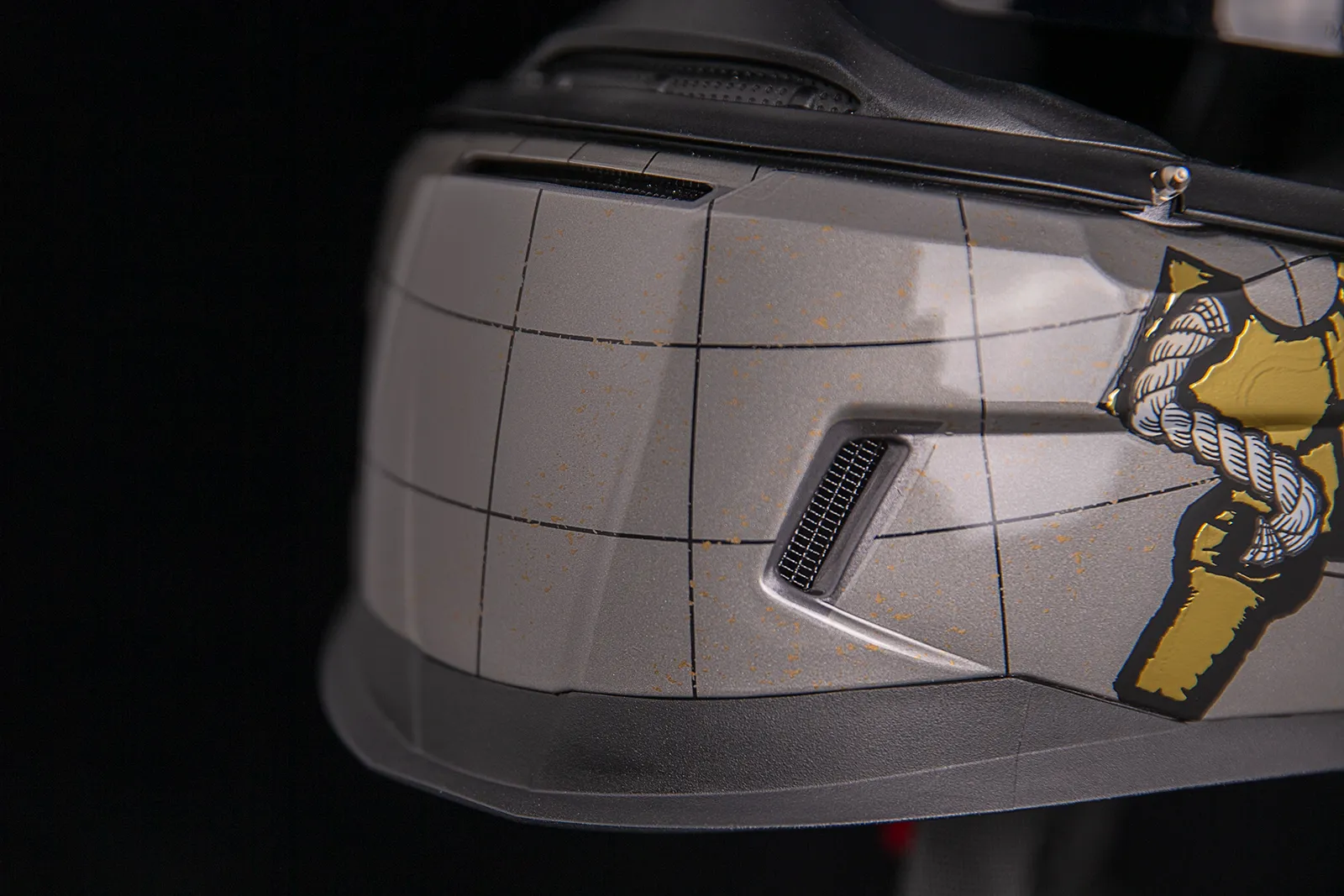 ICON Airform™ Helmet - Semper Fi - Gold