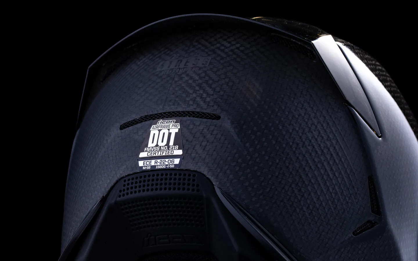 Icon Airframe Pro Helmet - Carbon 4Tress - Black