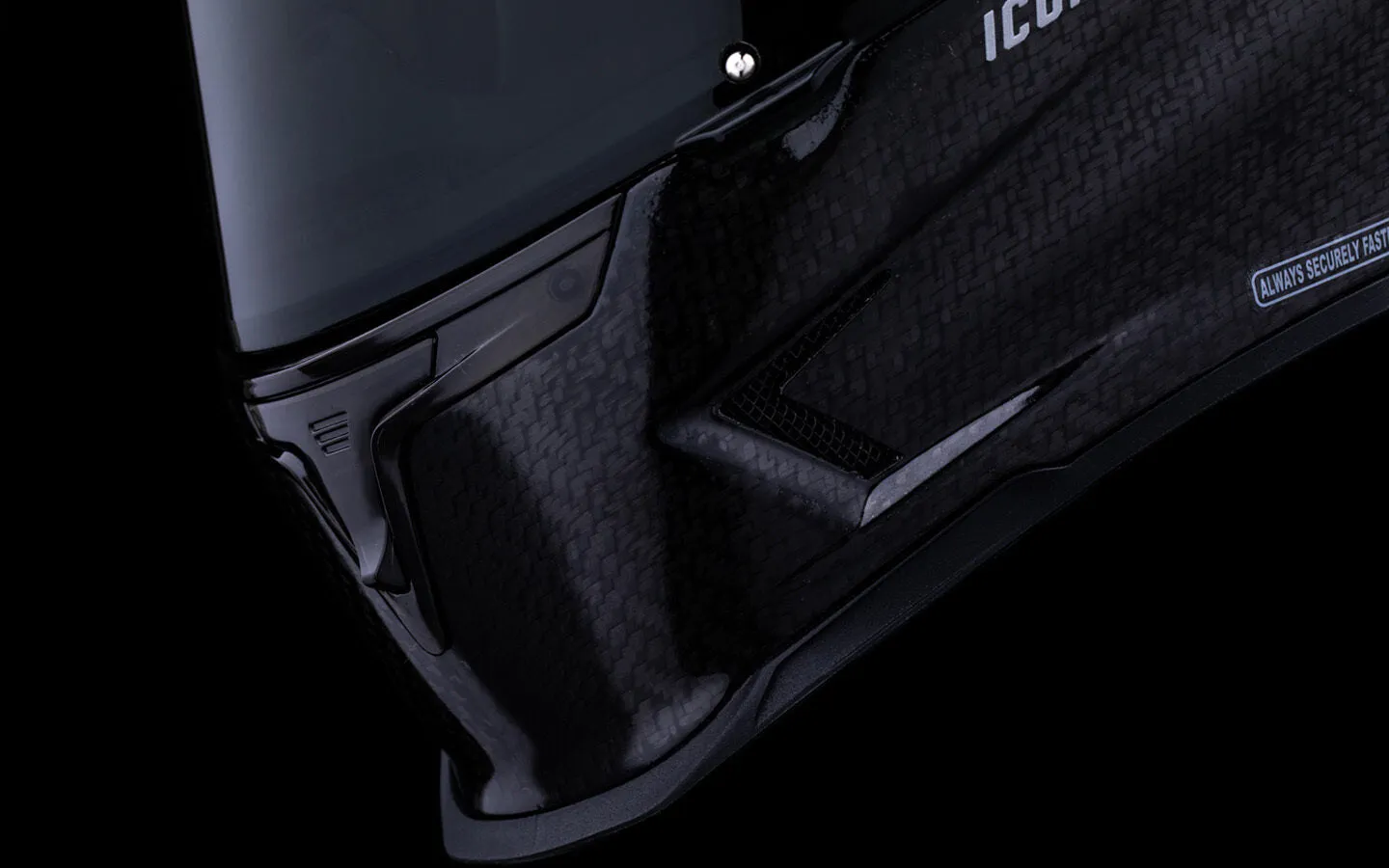 Icon Airframe Pro Helmet - Carbon 4Tress - Black
