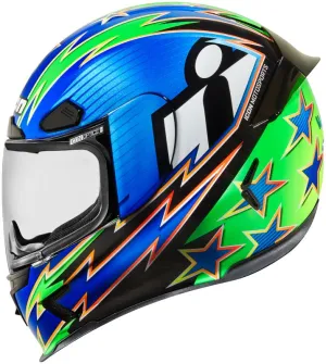 Icon Airframe Pro (Warbird Blue) Helmet Large