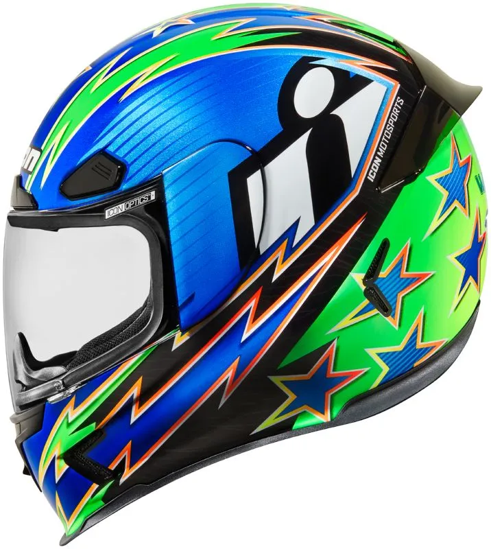 Icon Airframe Pro (Warbird Blue) Helmet Large