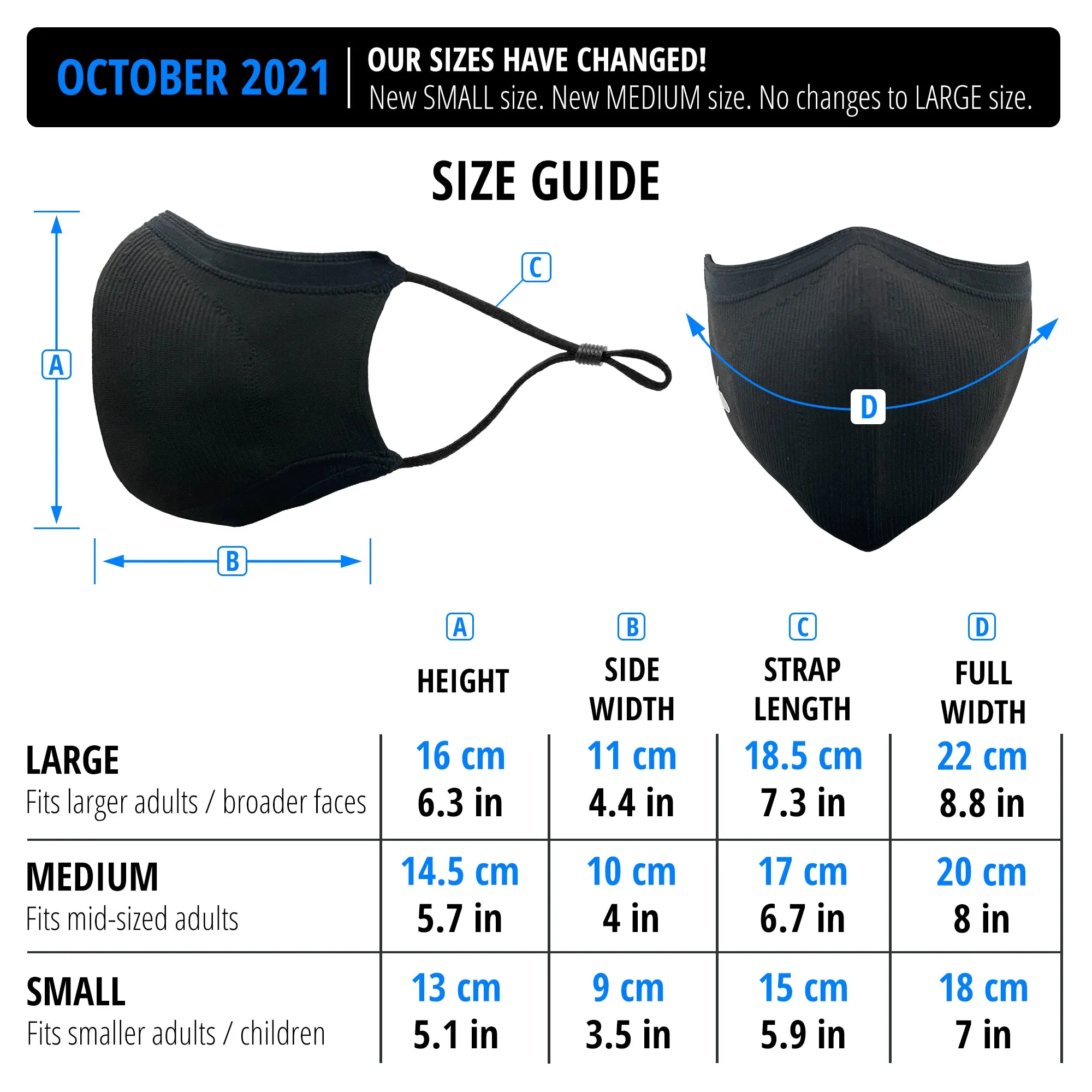 INHERENT Triple Knit Face Mask with SILVERbac