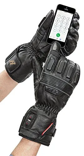 Joe Rocket Mens Rocket Leather Burner Heated Gloves