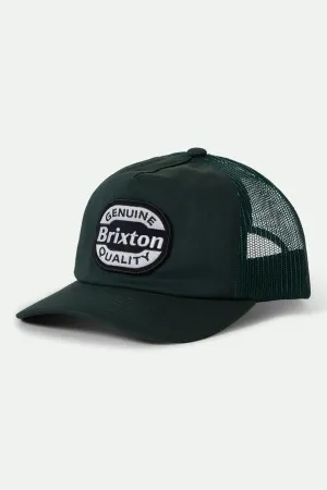 Keaton Netplus Trucker Hat - Deep Forest/Deep Forest