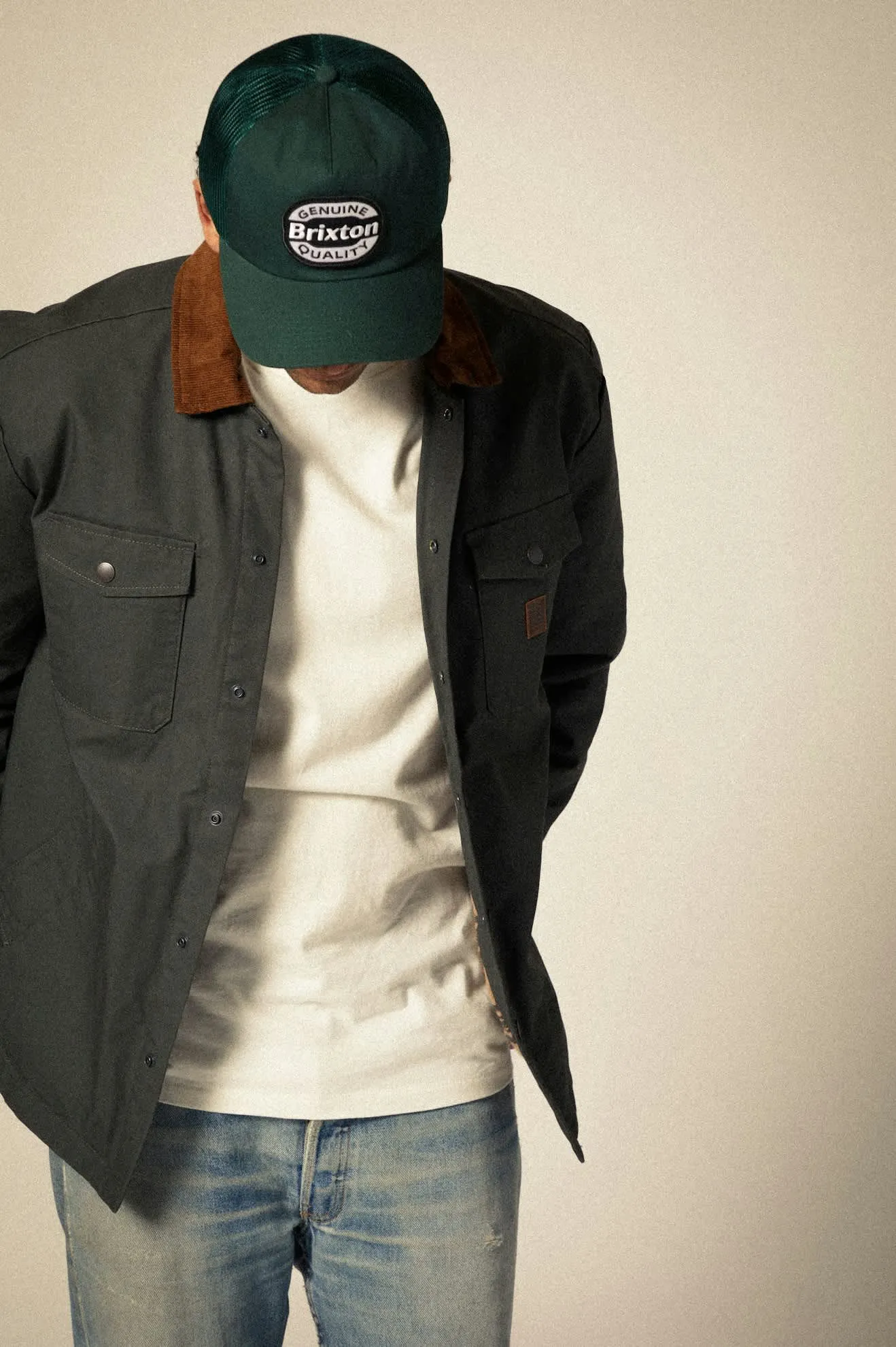 Keaton Netplus Trucker Hat - Deep Forest/Deep Forest