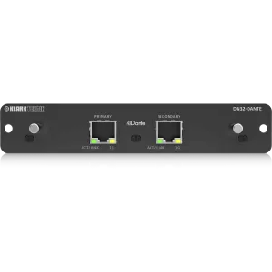 Klark Teknik DN32-DANTE Dante Expansion Module