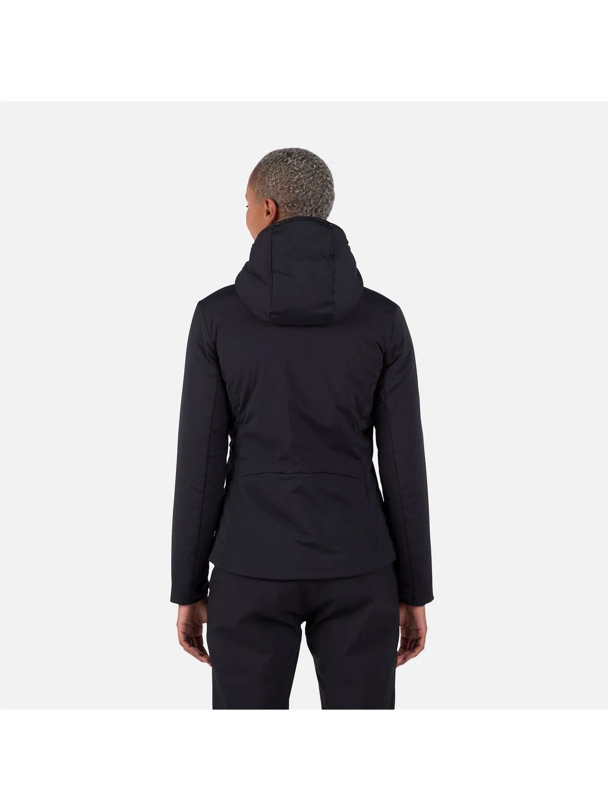 Kurtka damska Rossignol W Opside Hoodie In Heavy Insul czarny