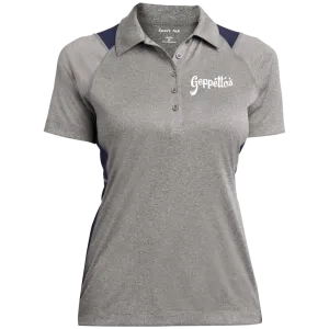Ladies' Heather Moisture Wicking Polo