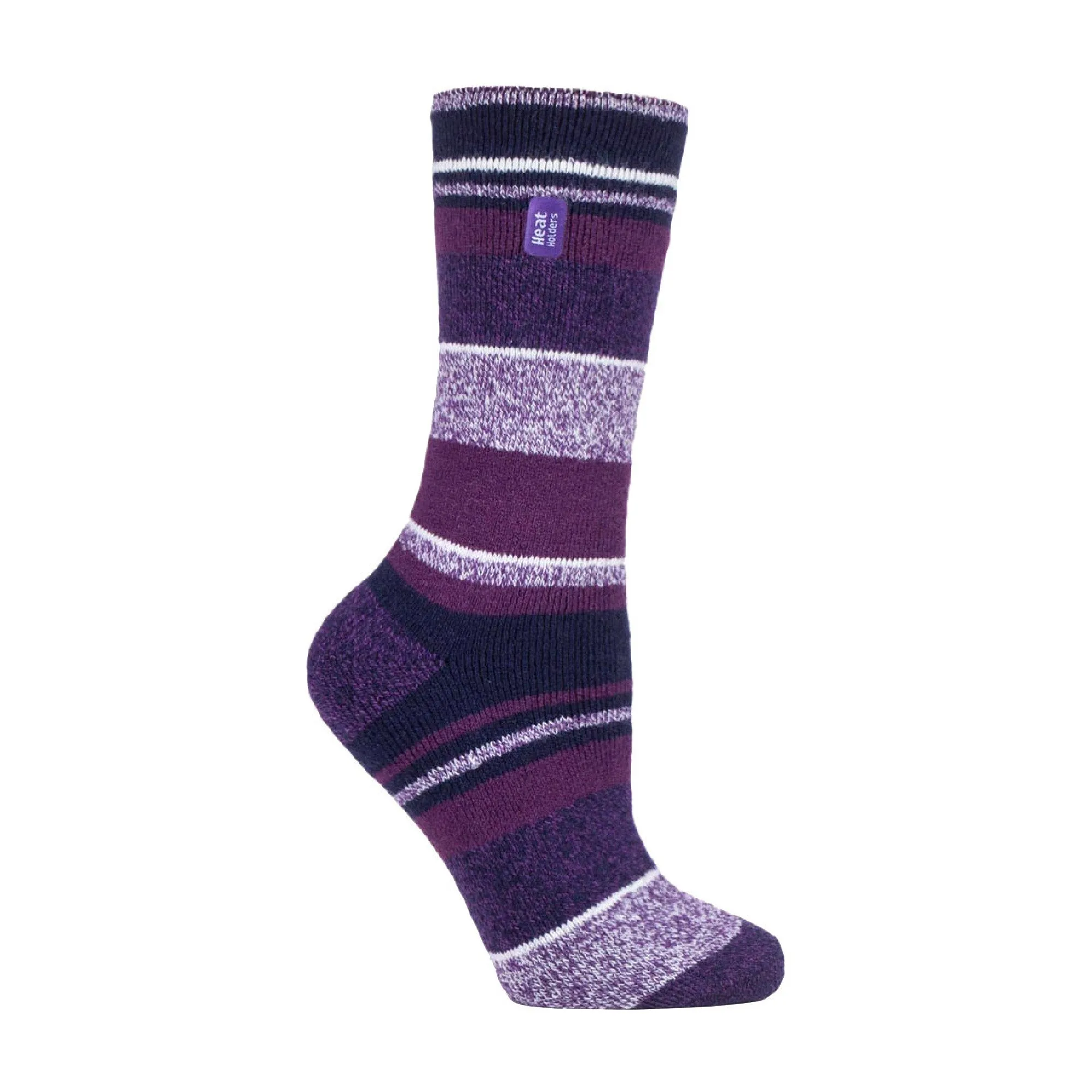 Ladies Thin Patterned Thermal Socks for Winter