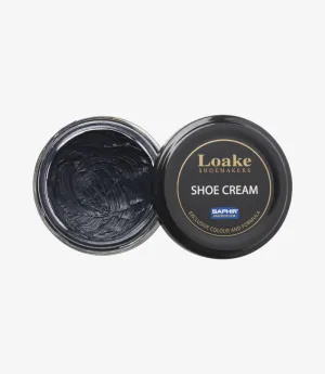 Leather Cream Navy